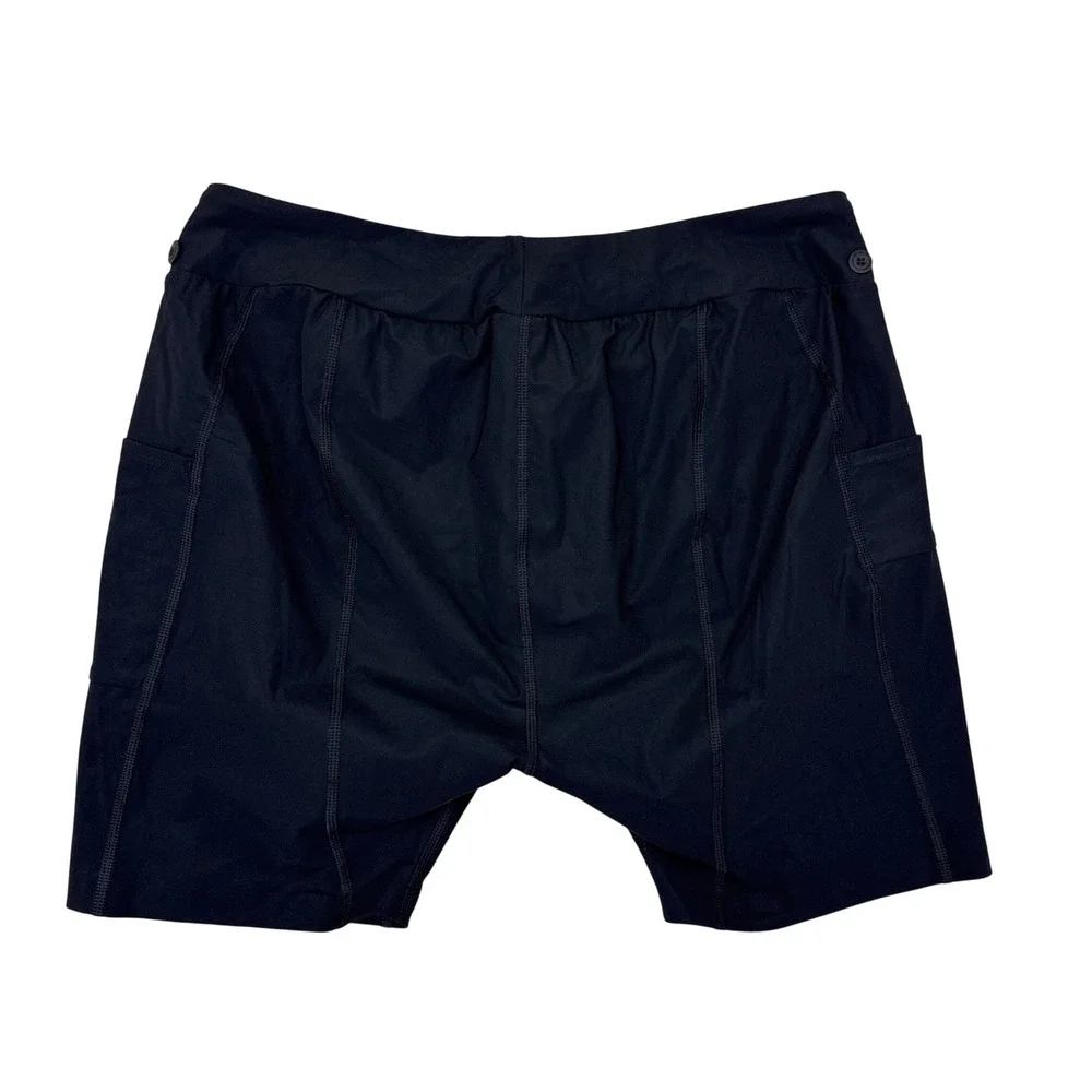 On Cloud Hybrid Shorts Liner Mens Size XXL Black Running Activewear Gym